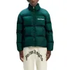 Palm Angels Classic Track Down Jacket 'Green White' PMED019F22FAB0015501 sold by KicksCrew