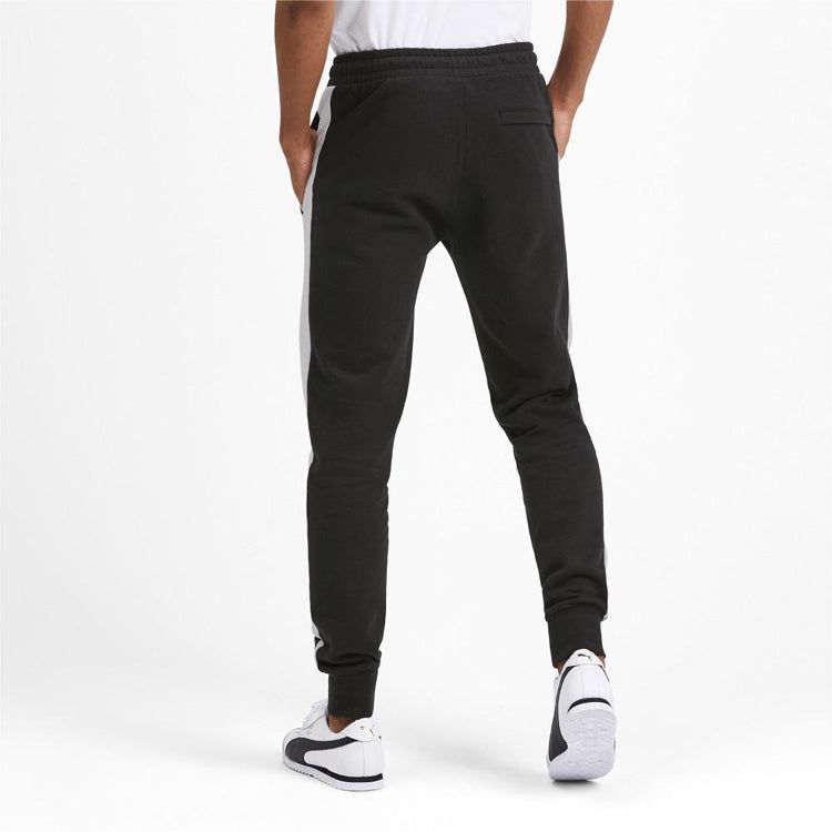 Puma Iconic T7 Track Pants 'Black White' 595983-01 sold by KicksCrew product image thumbnail 5