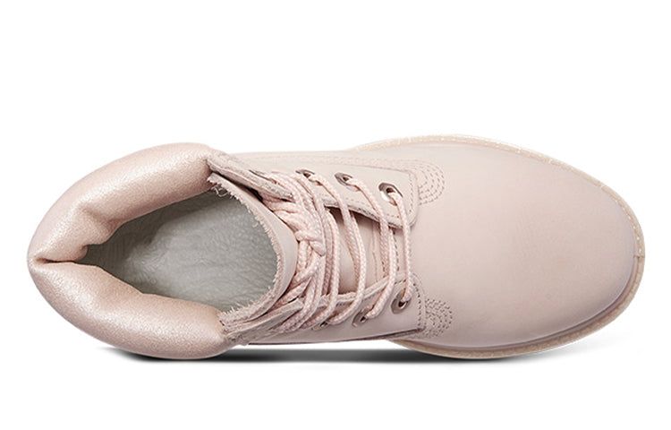 (WMNS) Timberland Premium Waterproof Lace Up Hiking Boots 'Pale Pink' A1HL6 sold by KicksCrew product image thumbnail 3