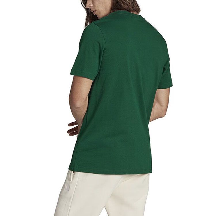 adidas originals Adicolor Classics Trefoil T-shirt 'Dark Green' IA4819 sold by KicksCrew product image thumbnail 3