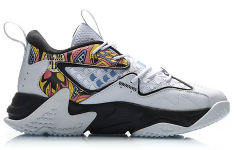 Li-Ning Counterflow Upstream-Yue 'White Multi' AGLP163-3 sold by KicksCrew product image thumbnail 3