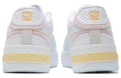Puma Sneakers Ca Pro Crush Earth Shoes 'White Pink Yellow' 395773-08 sold by KicksCrew