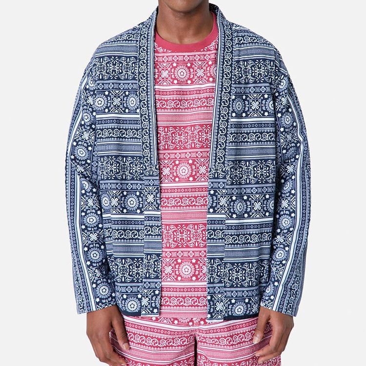 KITH Seersucker Bandana Gi 'Navy White' KH1264-102 sold by KicksCrew product image thumbnail 3