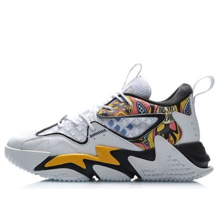 Li-Ning Counterflow Upstream-Yue 'White Multi' AGLP163-3 sold by KicksCrew