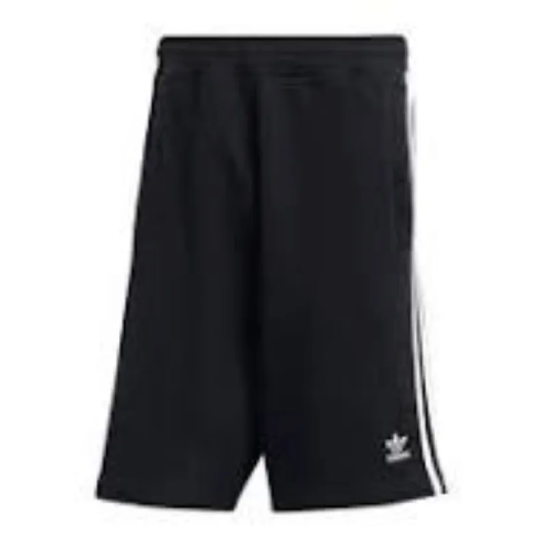 adidas Lifestyle Adicolor 3-Stripes Shorts Asia Sizing 'Black White' IU2337 sold by KicksCrew