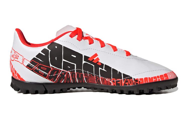 (GS) Adidas X Speedportal Messi.4 Turf Boots 'Cloud White Core Black Solar Red' GW8402 sold by KicksCrew product image thumbnail 2
