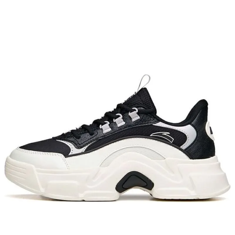 (WMNS) ANTA Life Series Sneakers 'Black' 122138887-6 sold by KicksCrew