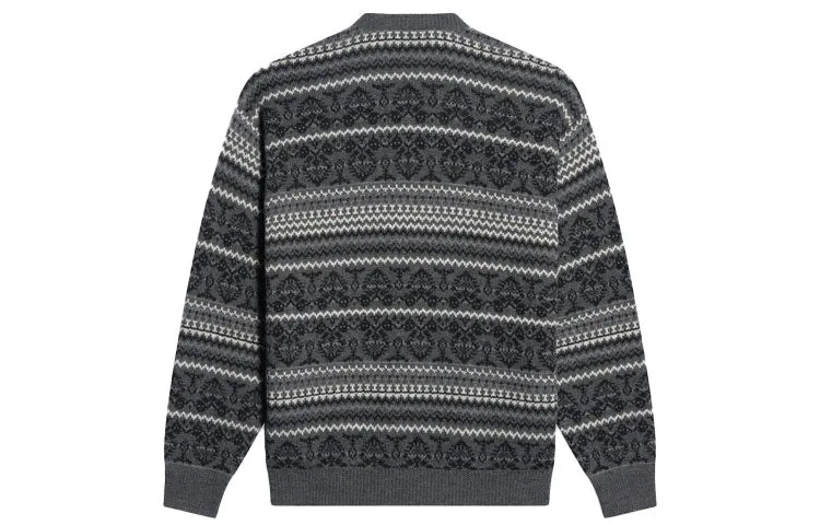 Balenciaga Fair Isle Crewneck Sweater 'Grey' 675280T16121240 sold by KicksCrew product image thumbnail 2