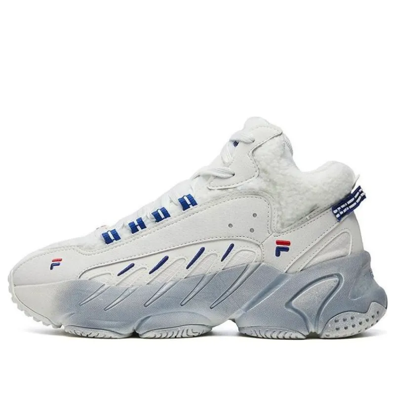 (WMNS) FILA FUSION ADE mid Sneakers 'White Blue' T12W041106FVG sold by KicksCrew