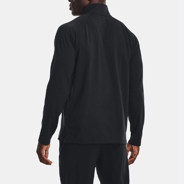 Under Armour Meridian Quarter Zip Pullover 'Black' 1378991-001 sold by KicksCrew product image thumbnail 4