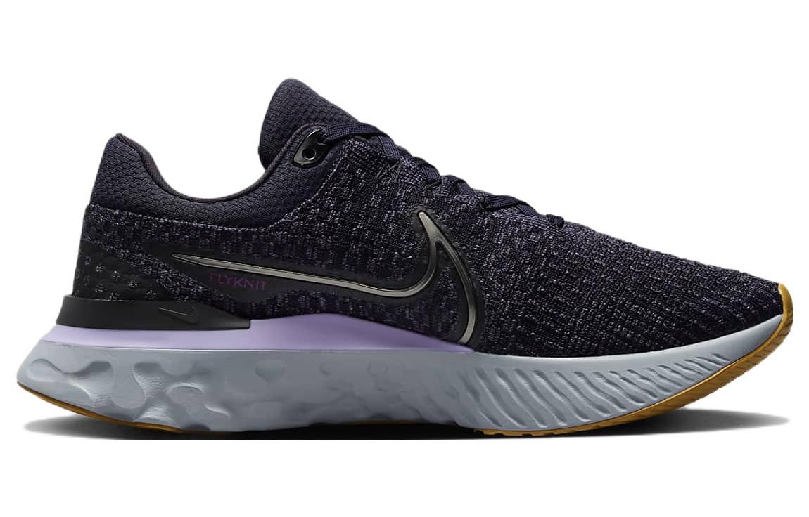 Nike React Infinity Run Flyknit 3 'Cave Purple Cool Grey' DH5392-502 sold by KicksCrew product image thumbnail 2