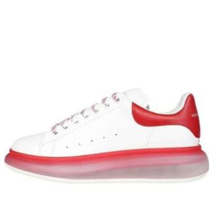 Alexander McQueen Oversized Larry Sneakers 'White Red' 757709WIE879716 sold by KicksCrew