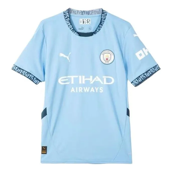PUMA Manchester City 24/25 Home Replica Jersey 'Blue' 775075-01 sold by KicksCrew