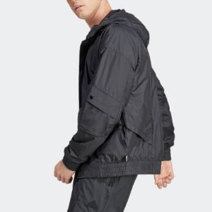 adidas City Escape Windbreaker Jacket 'Black' IC6733 sold by KicksCrew