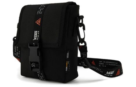 Vans 66 Supply Crossbody Bag 'Black White' VN0A4UTBBLK sold by KicksCrew