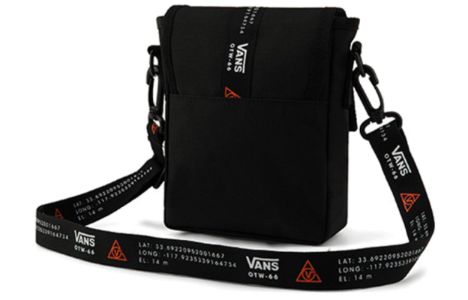 Vans 66 Supply Crossbody Bag 'Black White' VN0A4UTBBLK sold by KicksCrew