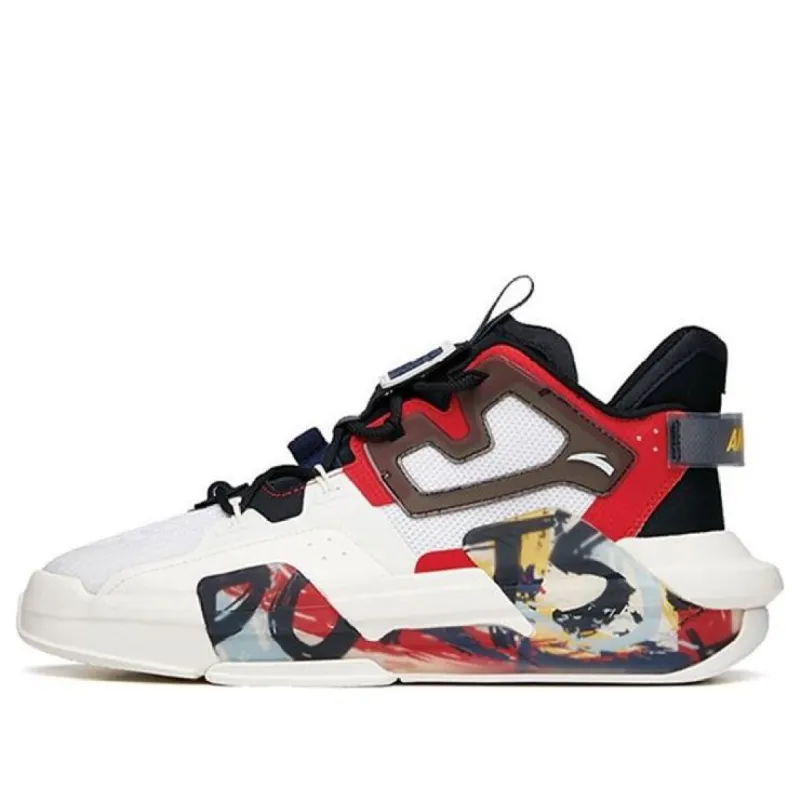 ANTA Shock the Game 3 Low 'White Black Red' 112138081-1 sold by KicksCrew