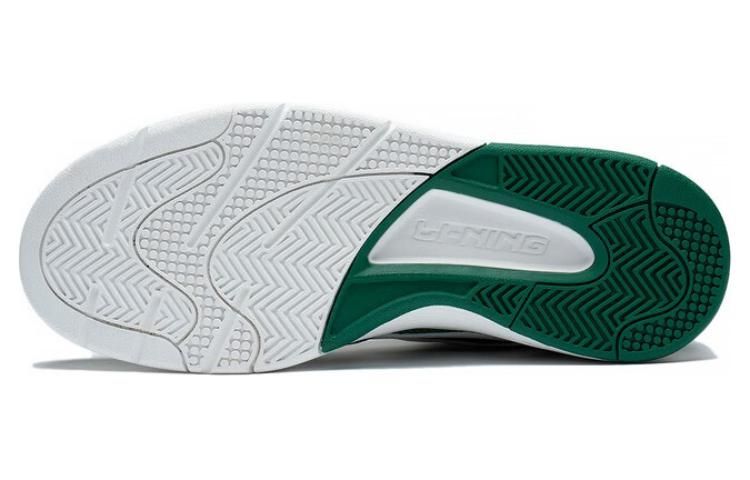 Li-Ning Basketball Culture Low 'White Green' ABCT047-3 sold by KicksCrew product image thumbnail 6