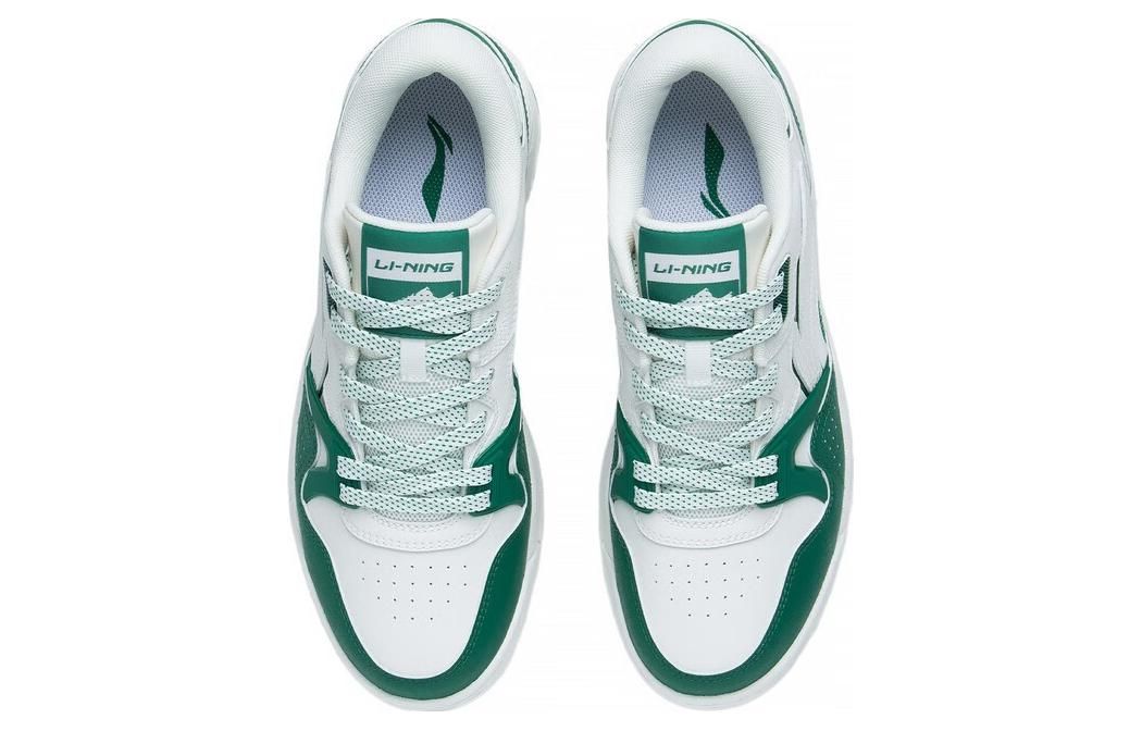 Li-Ning Basketball Culture Low 'White Green' ABCT047-3 sold by KicksCrew product image thumbnail 4