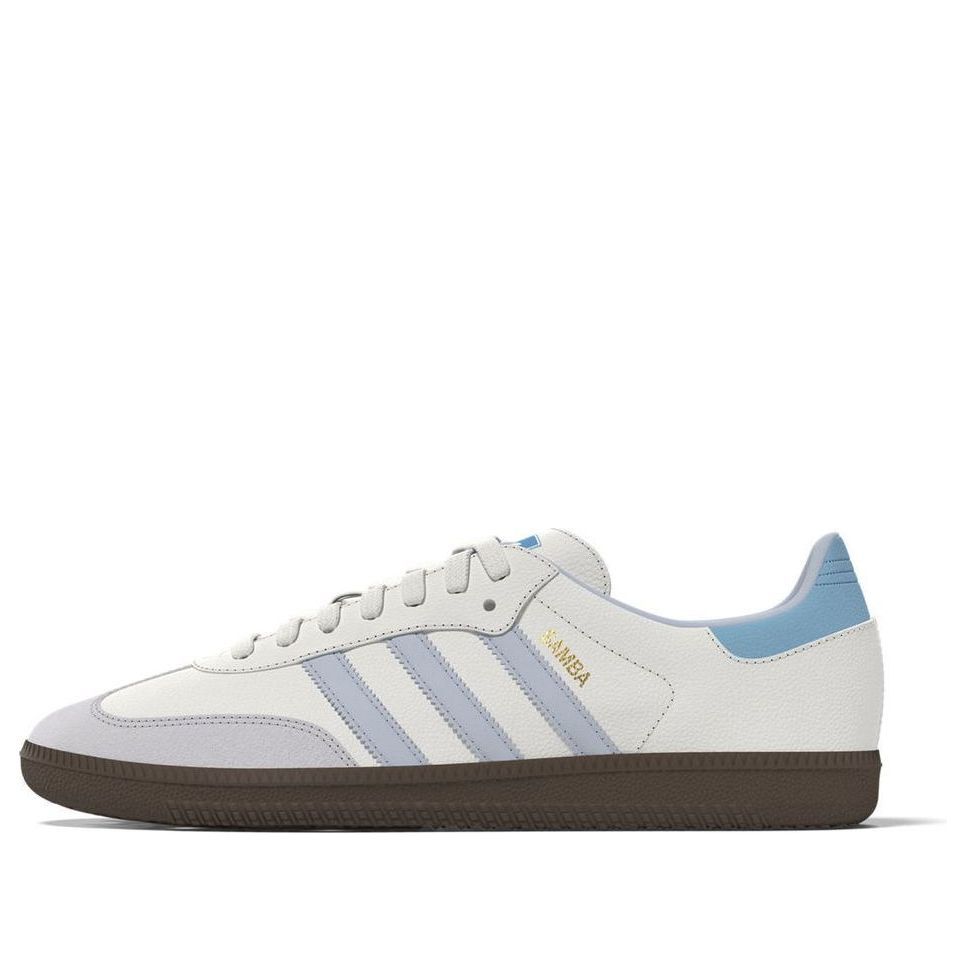 adidas Samba OG 'White Halo Blue Gum' ID2055 sold by KicksCrew
