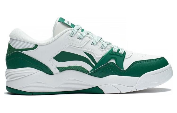 Li-Ning Basketball Culture Low 'White Green' ABCT047-3 sold by KicksCrew product image thumbnail 2