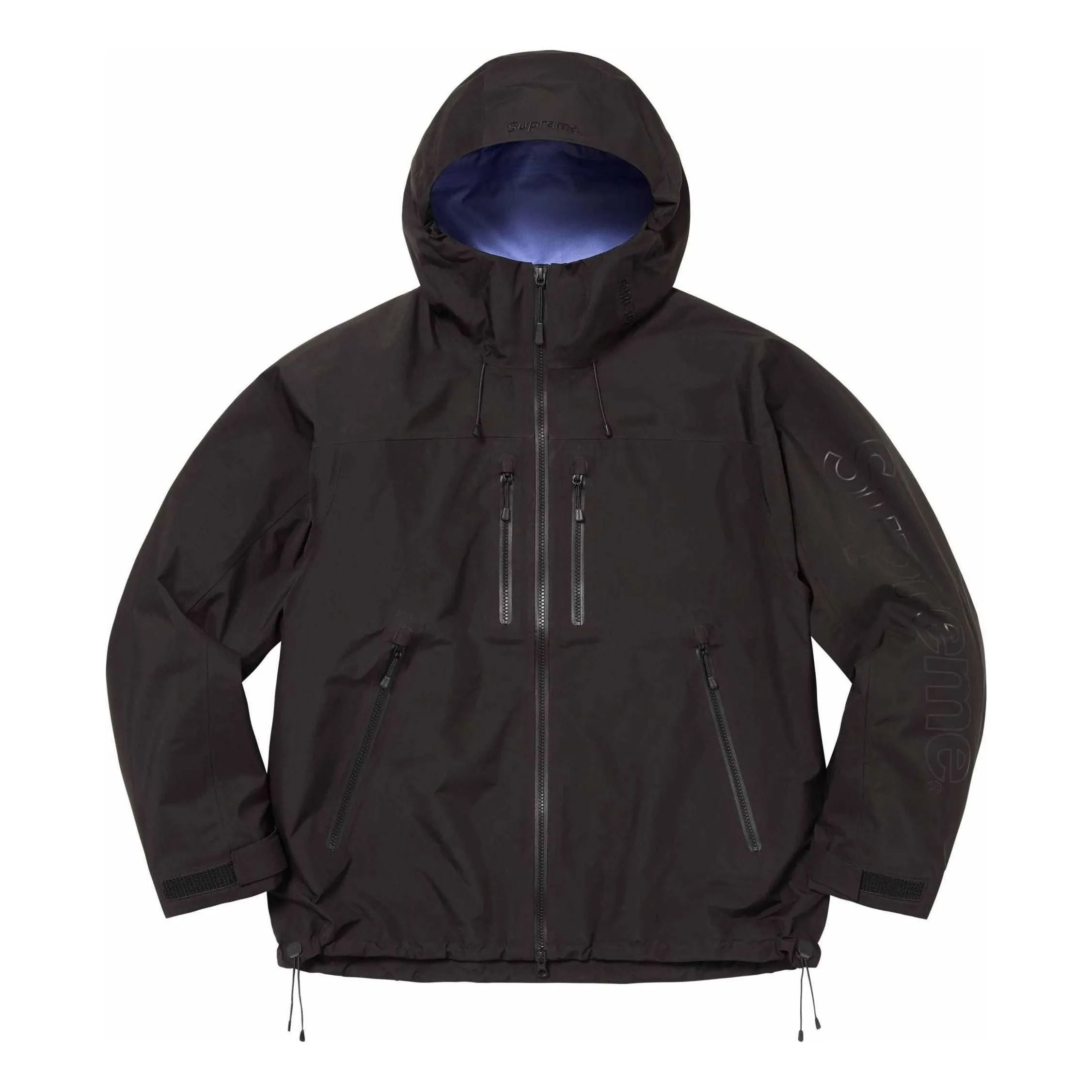 Supreme Gore-Tex Taped Seam Shell Jacket 'Black' SUP-SS24-89 sold by KicksCrew