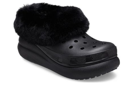 Crocs Furever Crush Shoe Clogs 'Black' 208446-001 sold by KicksCrew