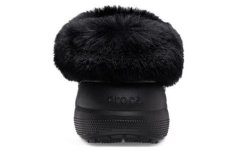 Crocs Furever Crush Shoe Clogs 'Black' 208446-001 sold by KicksCrew
