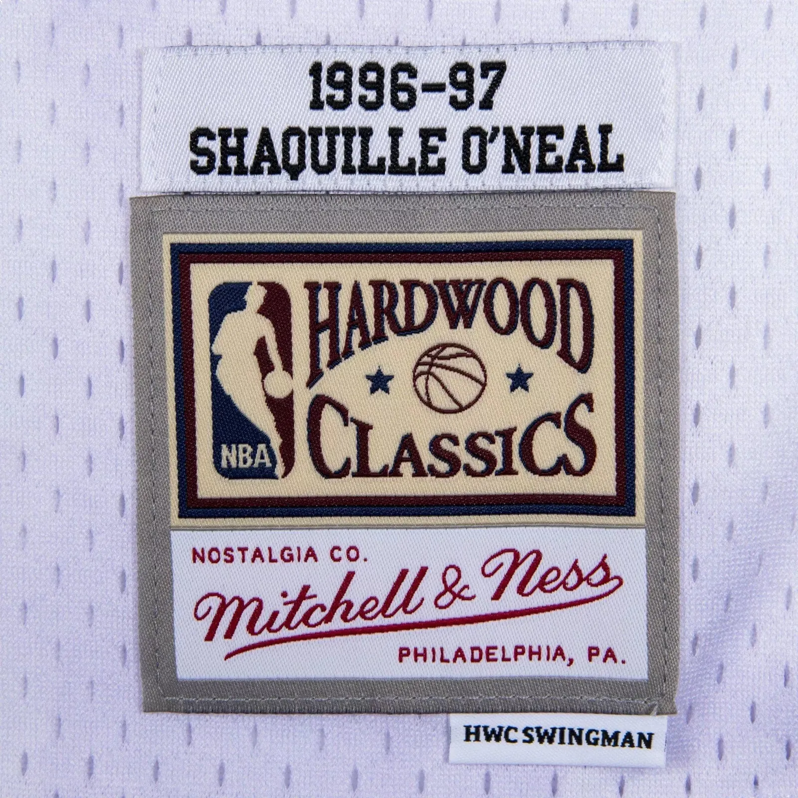 Mitchell & Ness x NBA LA Lakers 1996-97 Cloudy Skies Swingman Jersey 'Shaquille O'Neal 34' SMJYBW19061-LALLTPR96SON sold by KicksCrew product image thumbnail 3