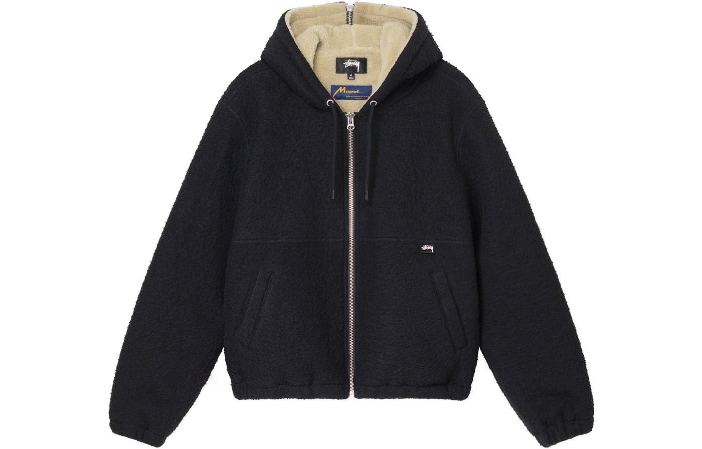 Stussy Casentino Wool Work Jacket 'Black' 115677 sold by KicksCrew product image thumbnail 2