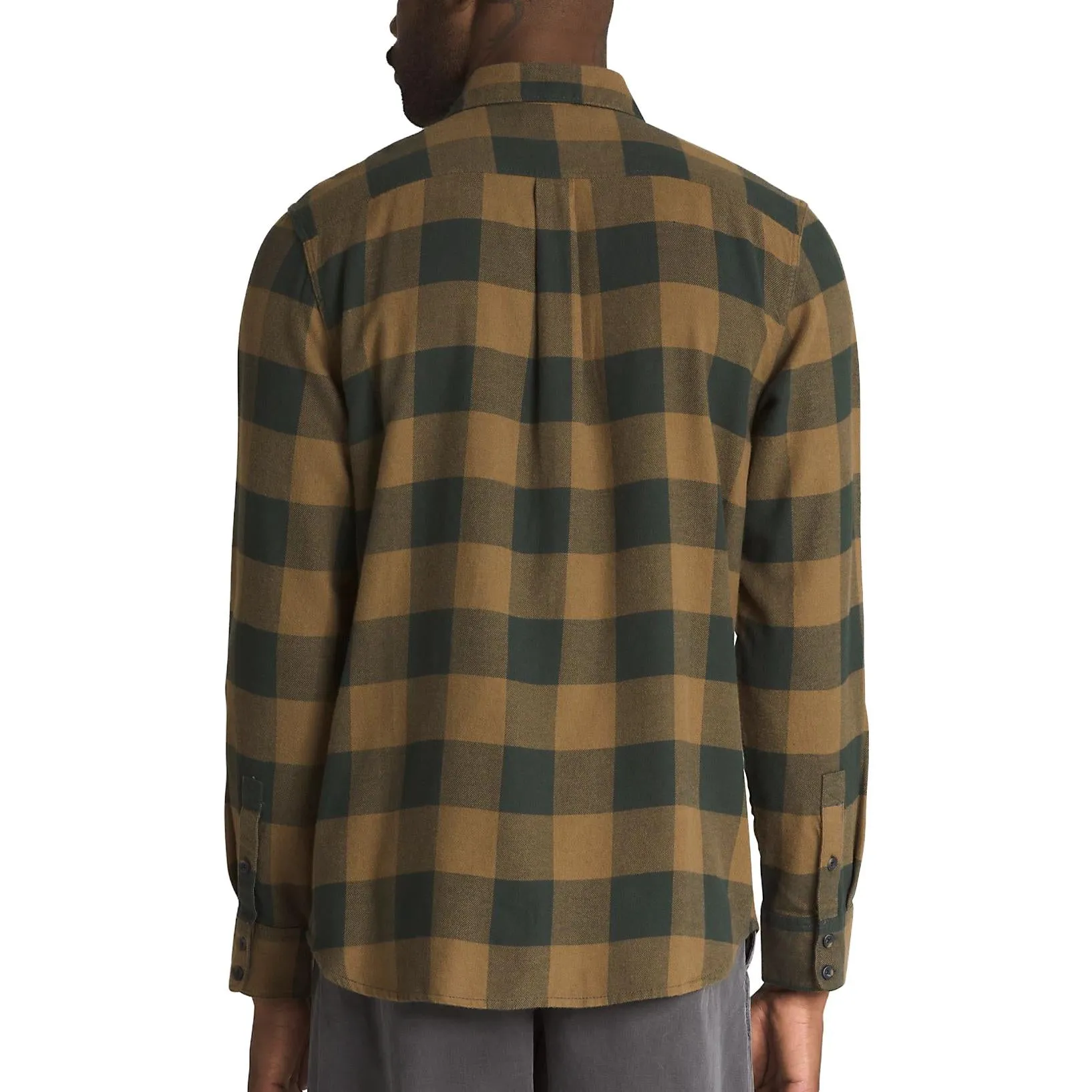 Vans Aliso Flannel Button Down Shirt 'Deep Forest' VN0A49LDCMD sold by KicksCrew product image thumbnail 3