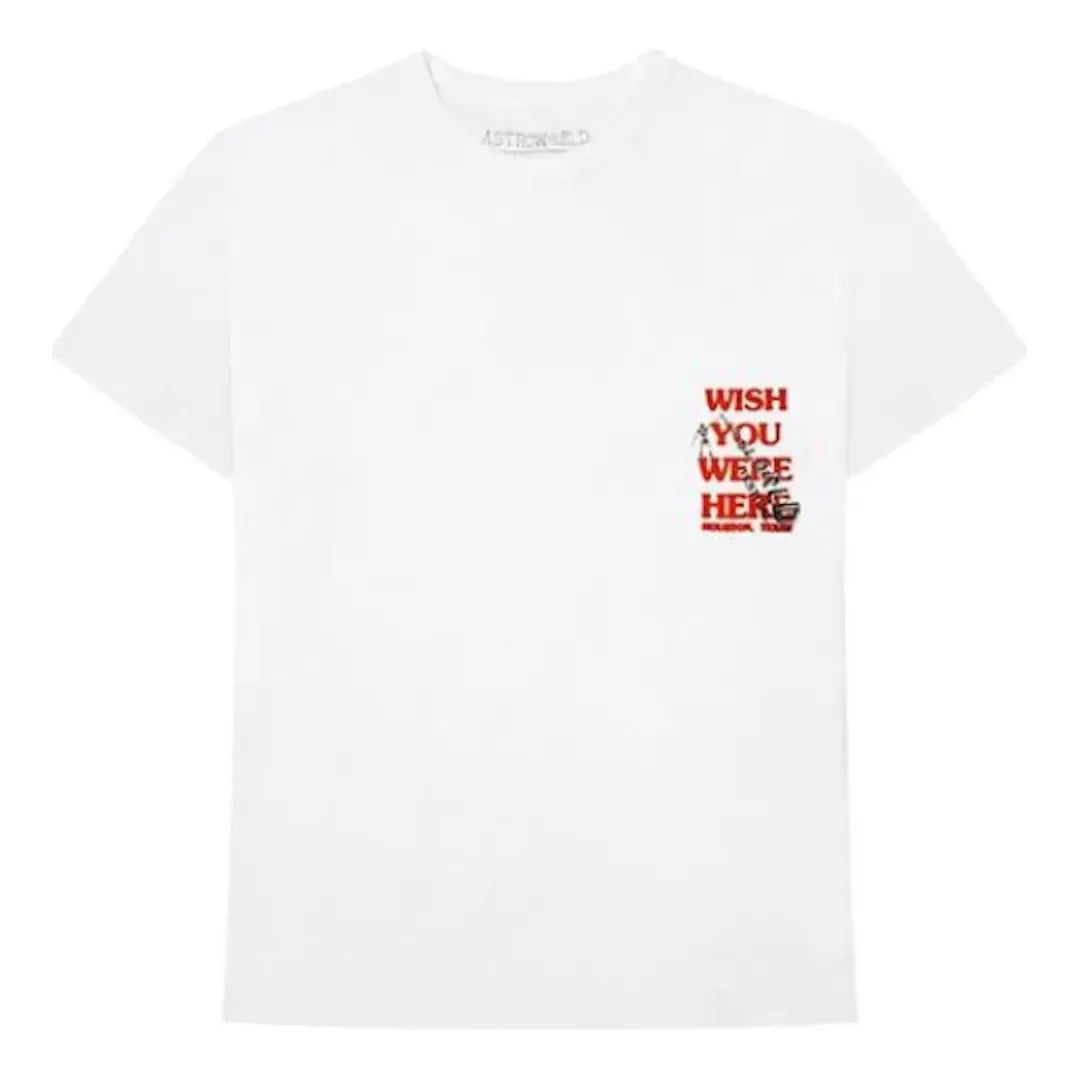 Travis Scott Wish You Were Here Festival Tee 'White' CJFN-SS42 sold by KicksCrew