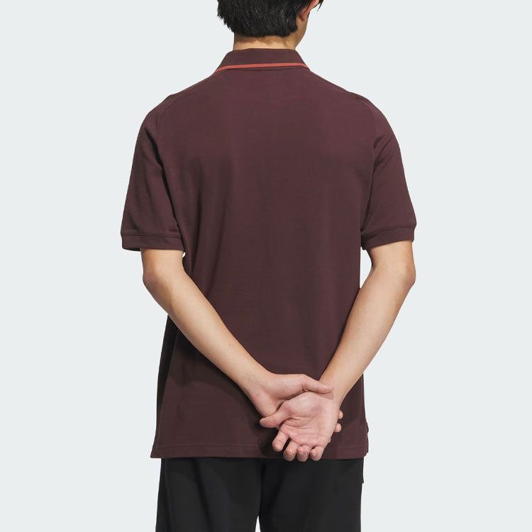 adidas Wuji Polo Shirt 'Burgundy' IP4915 sold by KicksCrew product image thumbnail 3