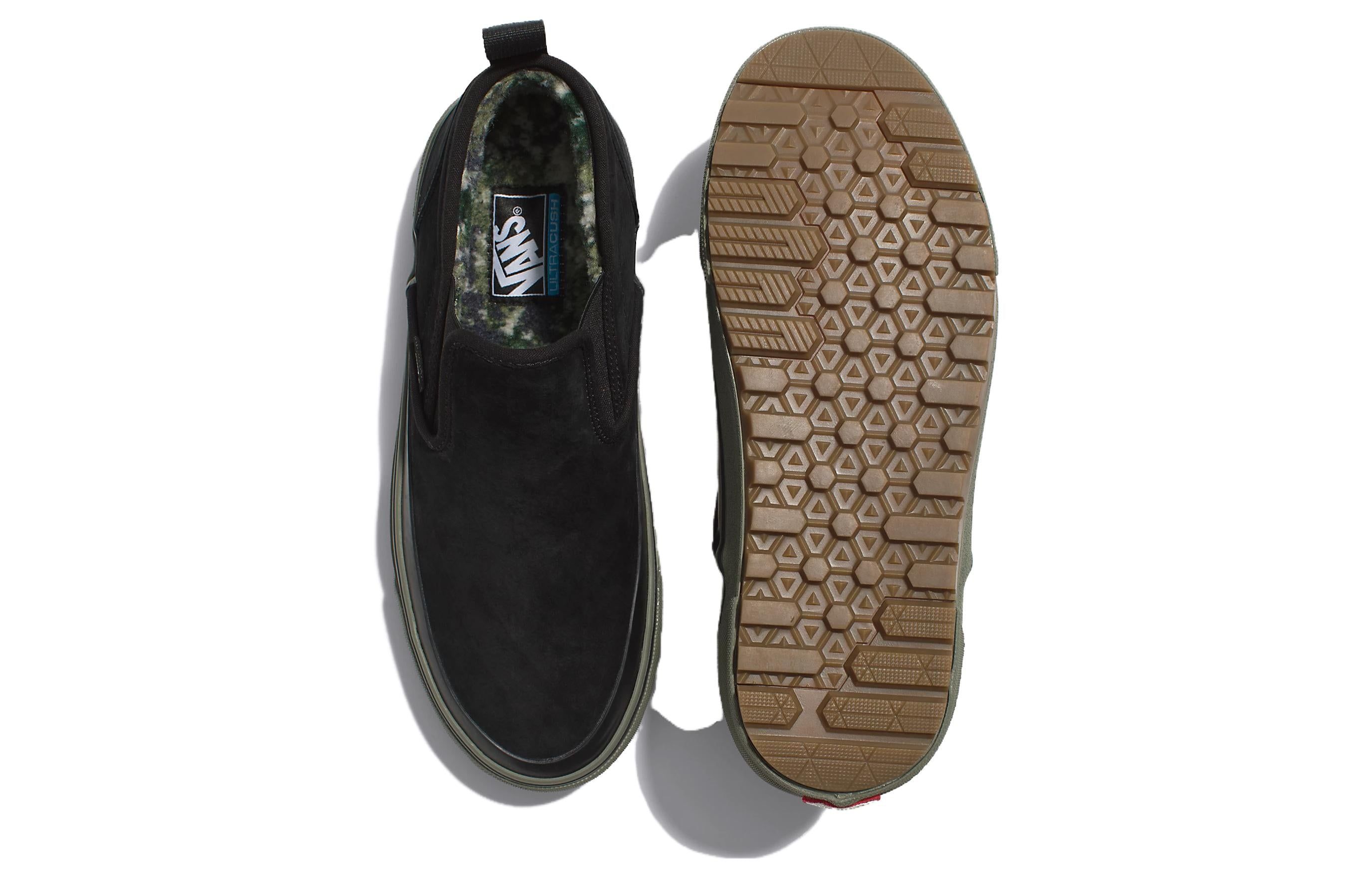 Vans Rain Camo Mid Slip MTE-1 Shoes 'Black Green