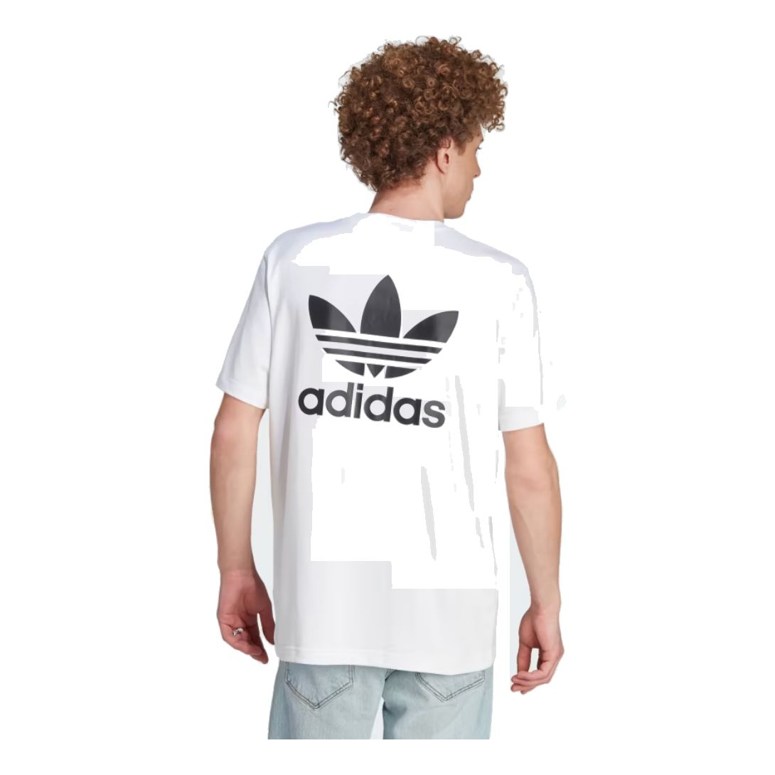adidas originals Adicolor Classics Back+front Trefoil Boxy Tee 'White Black' IM4513 sold by KicksCrew product image thumbnail 2