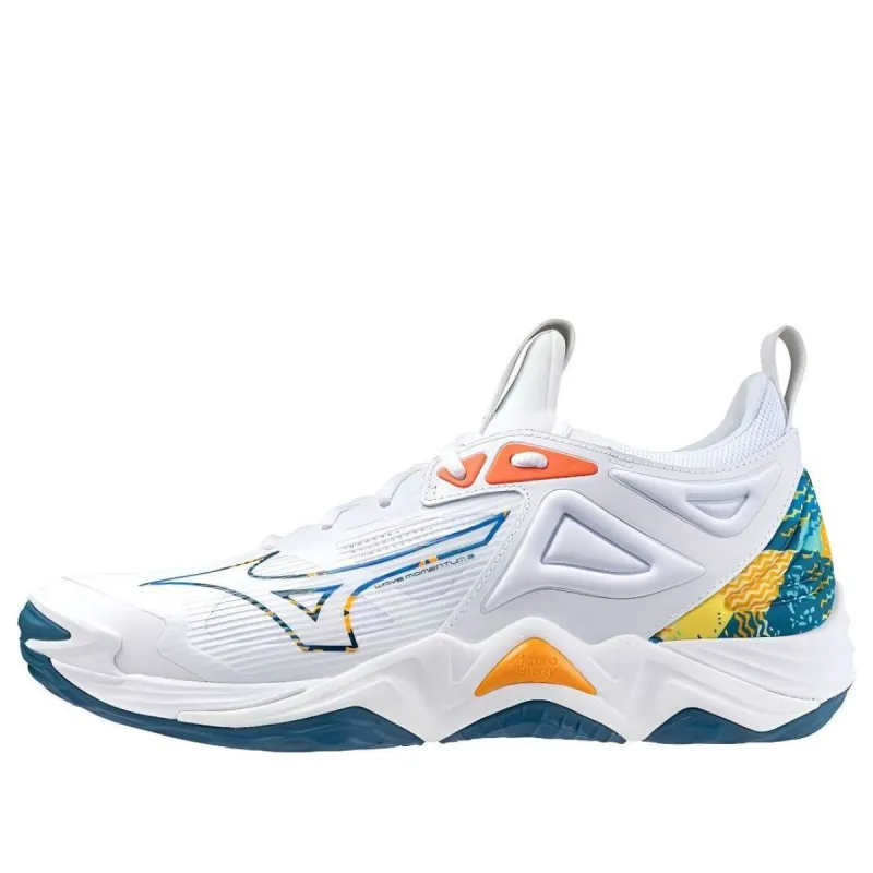 Mizuno Wave Momentum 3 'White Multi-Color' V1GA231256 made by Mizuno