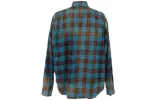 Balenciaga Check Flannel Oversized Long Sleeve Shirt 'Blue Red' 715030TMM116305 sold by KicksCrew