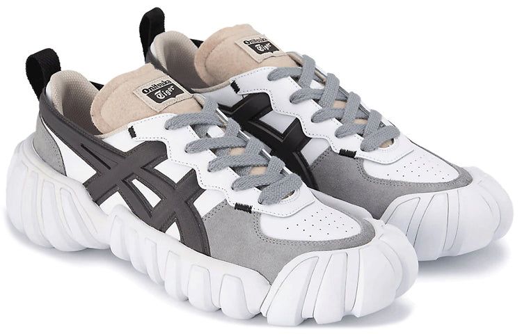 Onitsuka Tiger Dentigre Ls Shoes 'White Graphite Grey' 1183B421-100 sold by KicksCrew product image thumbnail 3