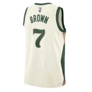 Nike Dri-FIT NBA Swingman Jersey 2023/24 City Edition 'Boston Celtics Jaylen Brown' DX8488-135 sold by KicksCrew