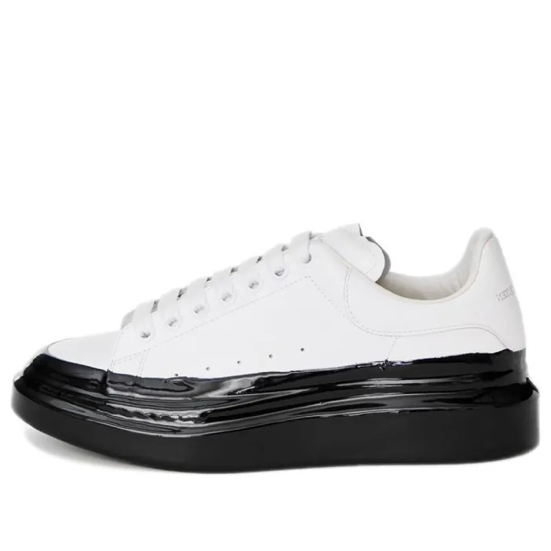 Alexander McQueen Oversized Sneakers 'White Black Sole' 645864WHZ4M9061 sold by KicksCrew