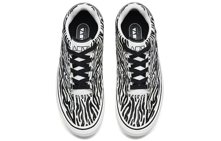 (WMNS) ANTA MD Skate Shoes 'Black White' 122238013-3 sold by KicksCrew product image thumbnail 4
