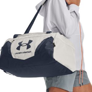 Under Armour Undeniable 5.0 SM Travel Bag 'Beige Navy' 1369222-006 sold by KicksCrew