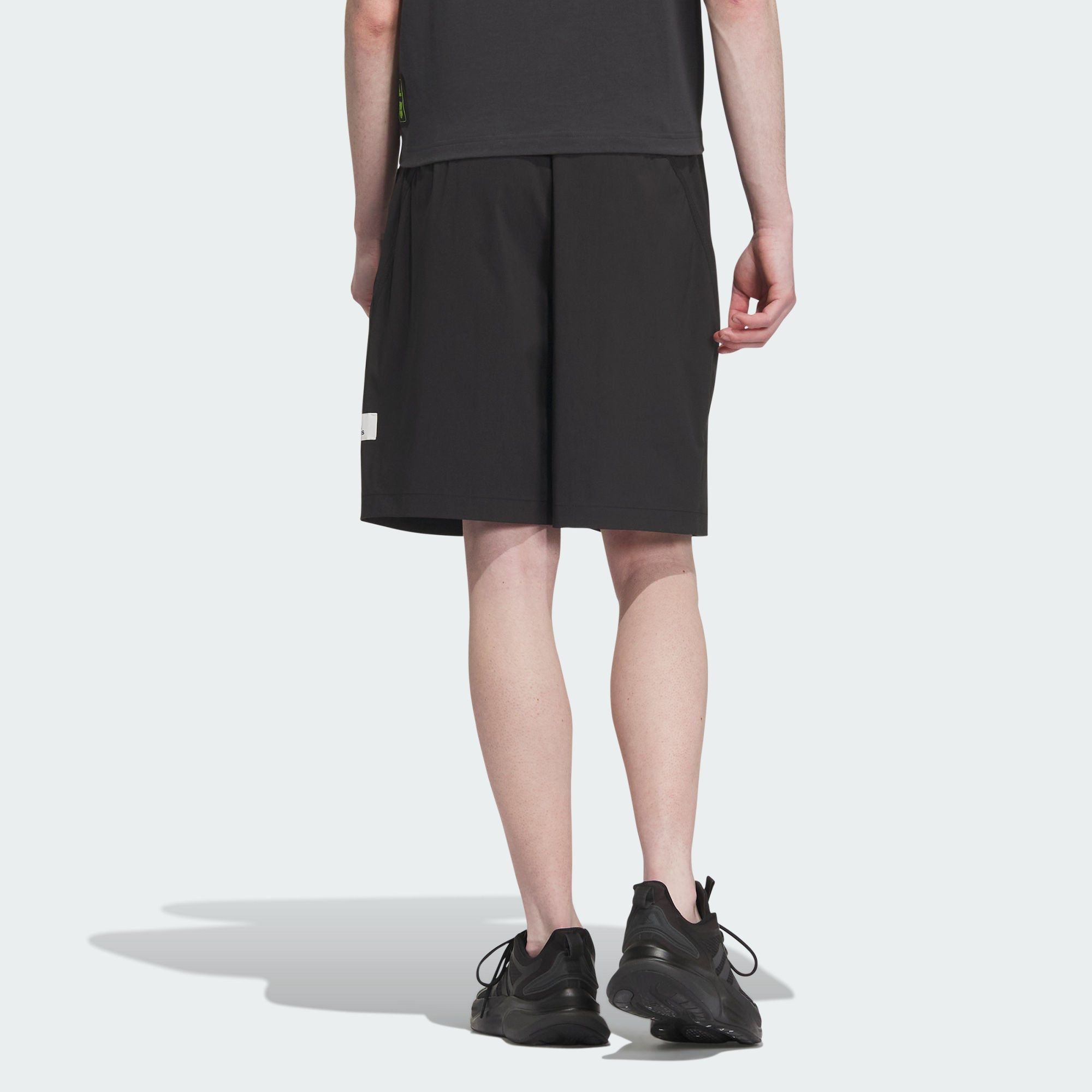 adidas Sportswear Lounge 1/2 Shorts 'Black' IP4956 sold by KicksCrew product image thumbnail 3