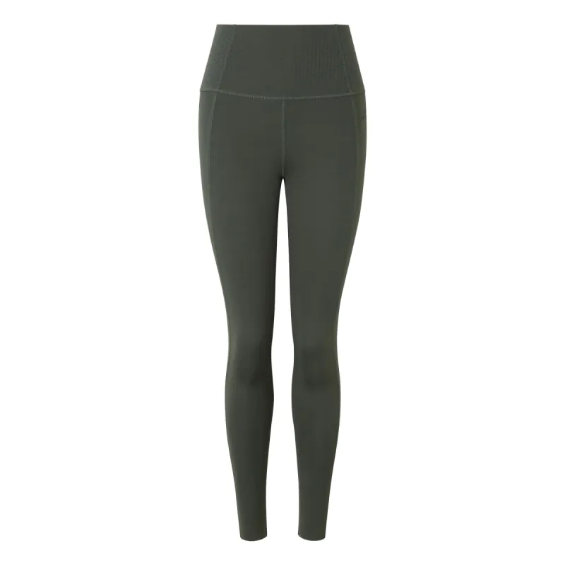 (WMNS) adidas Optime Power 7/8 Leggings 'Green' IZ0270 sold by KicksCrew