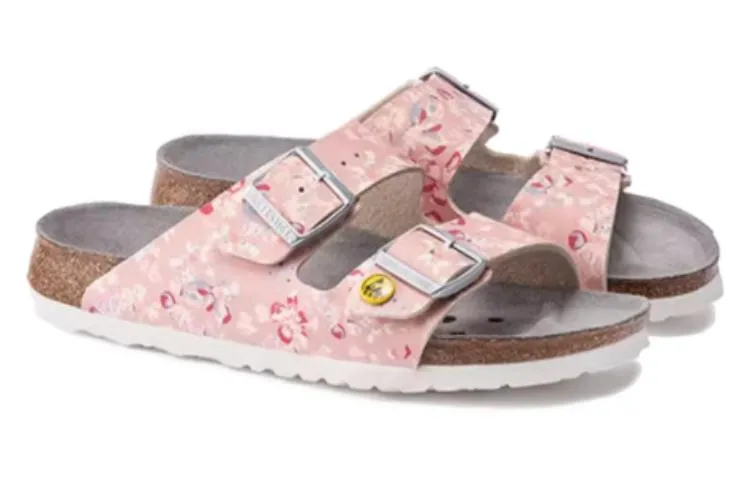 (WMNS) Birkenstock Arizona ESD Birko-Flor Narrow Field 'Flower Field Rose' 1021411 sold by KicksCrew product image thumbnail 3