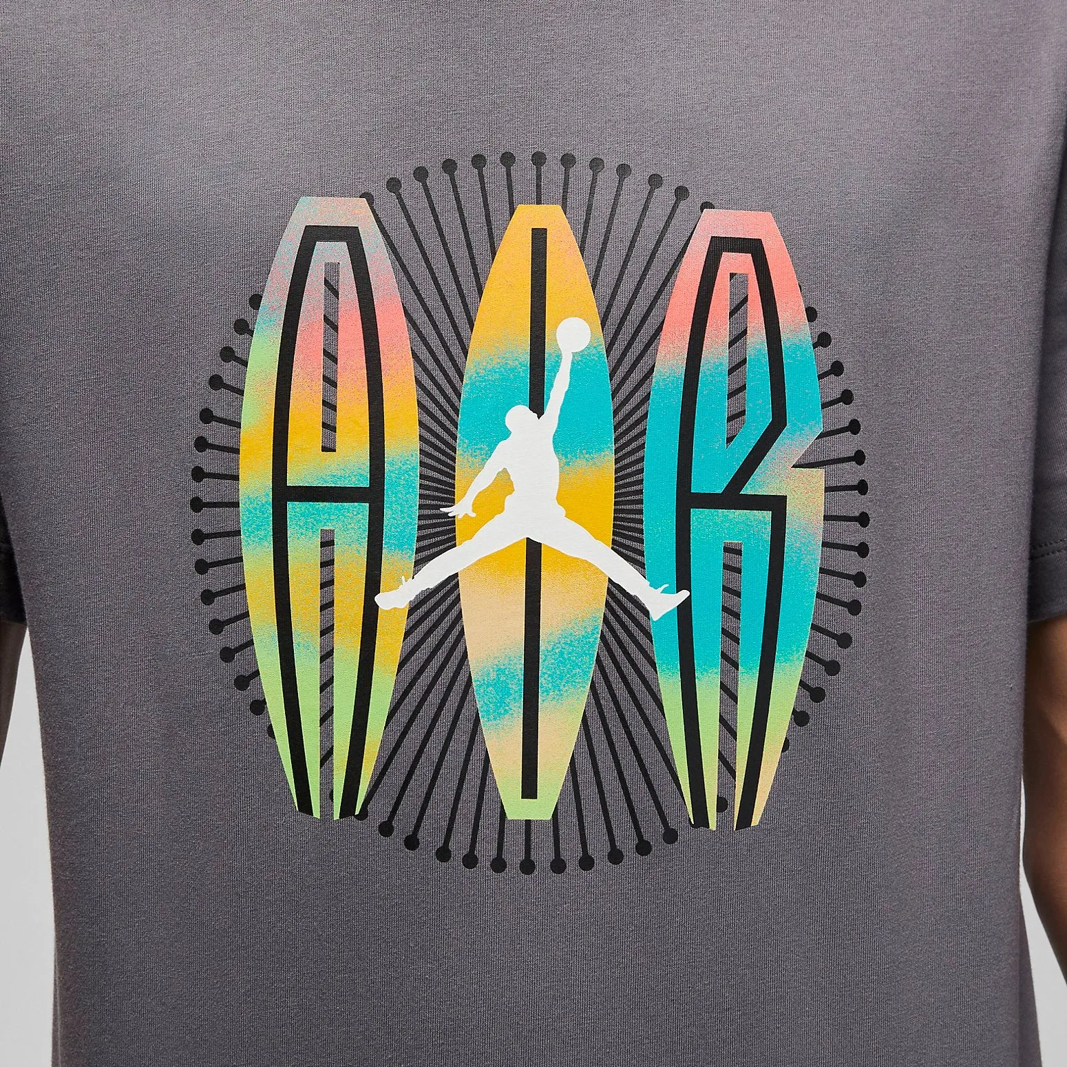 Air Jordan Flight Mvp T-shirt 'Grey' DR1412-014 sold by KicksCrew product image thumbnail 3