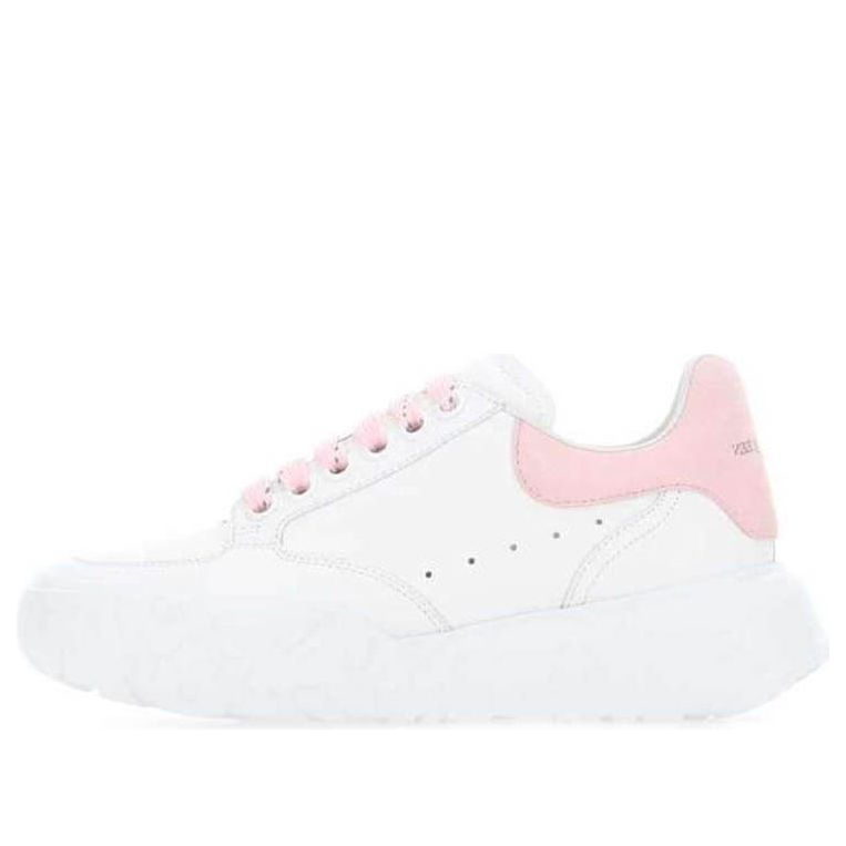 (WMNS) Alexander McQueen Oversized Court Trainer 'White Pink' 633915WIA9A9414 sold by KicksCrew