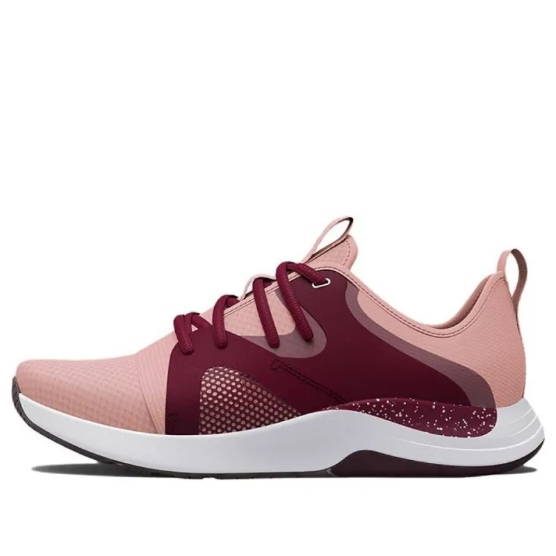 (WMNS) Under Armour Charged Breathe Lace TR 'Retro Pink Wildflower Speckled' 3025058-600 sold by KicksCrew
