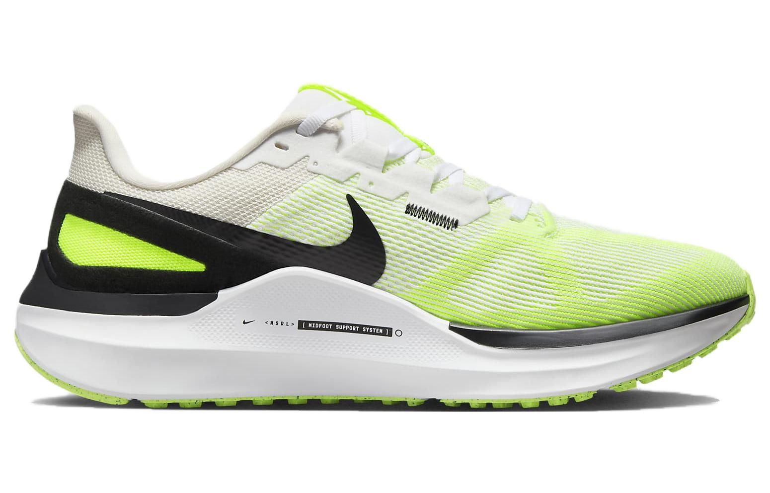 Nike Air Zoom Structure 25 Running Shoes 'White Volt' DJ7883-100 sold by KicksCrew product image thumbnail 2