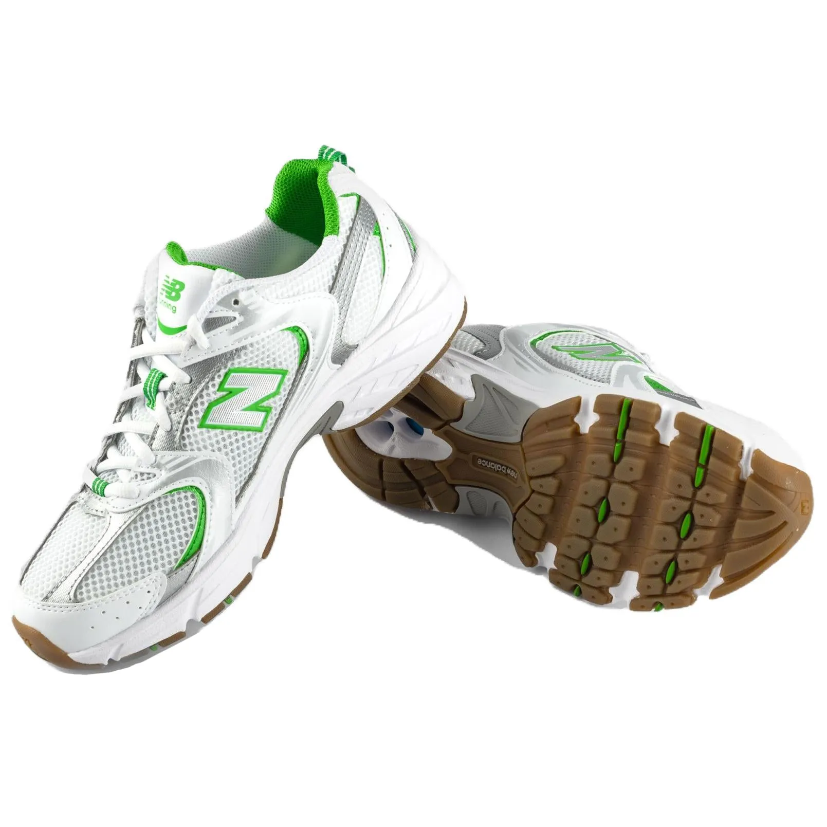 New Balance 530 Running Sneakers 'White Green' MR530AS sold by KicksCrew product image thumbnail 5